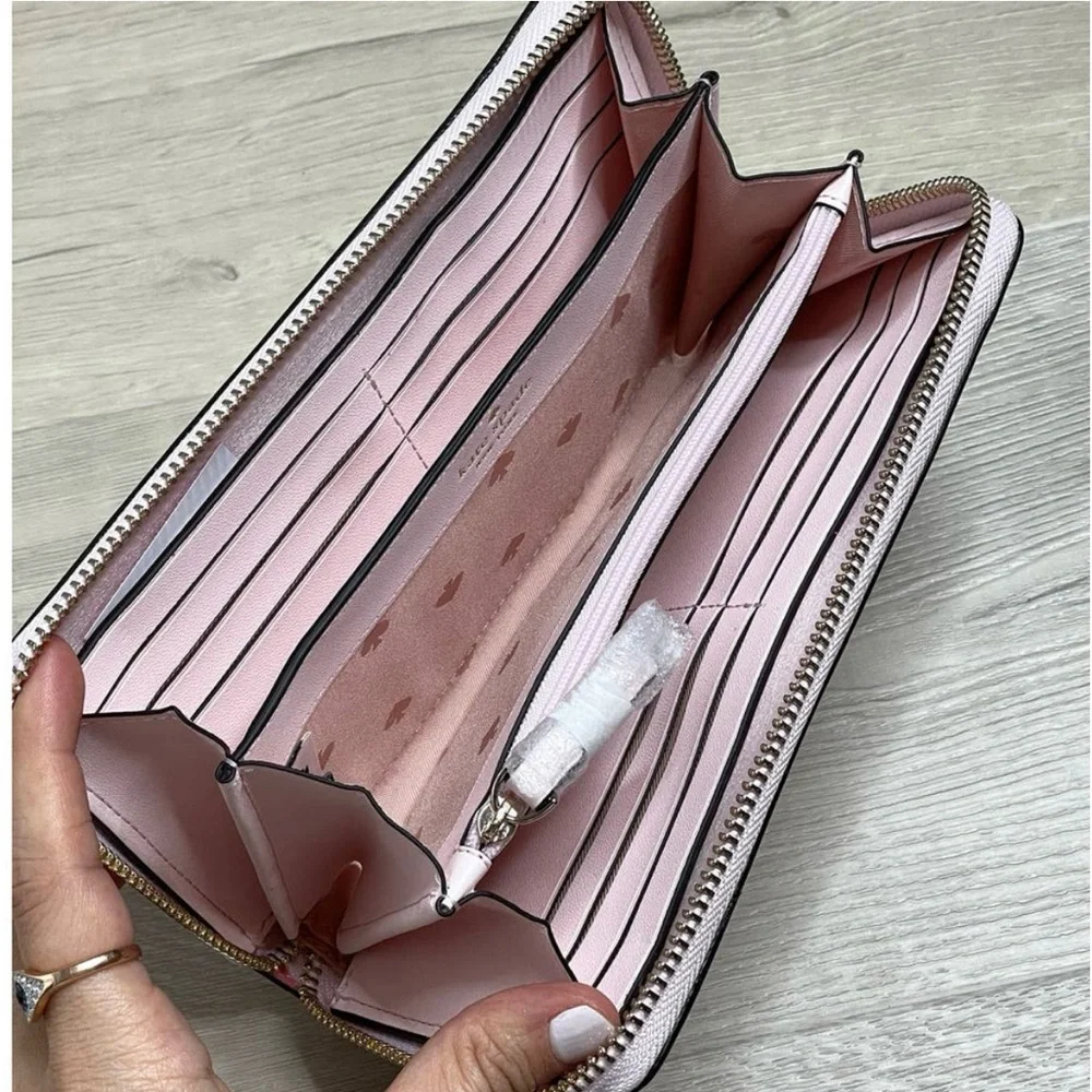 New with tags Kate Spade Shore Street Margaret’s Champagne  wallet - Picture 7 of 8